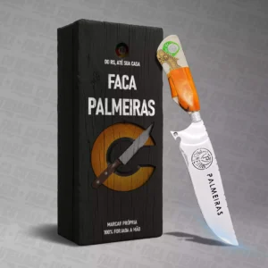 Faca Artesanal Palmeiras - Cutelaria Forjada Á Mão + Garantia