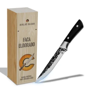 Faca Eldorado – Cutelaria Forjada Á Mão + Garantia