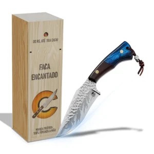 Faca Encantado – Cutelaria Forjada Á Mão + Garantia
