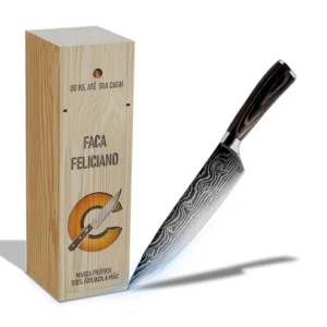 Faca Feliciano – Cutelaria Forjada Á Mão + Garantia