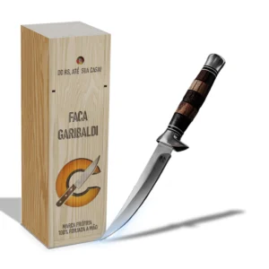 Faca Garibaldi – Cutelaria Forjada Á Mão + Garantia