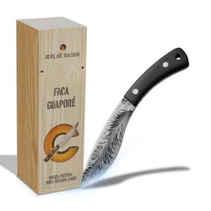 Faca Guaporé – Cutelaria Forjada Á Mão + Garantia