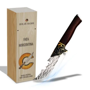 Faca Horizontina – Cutelaria Forjada Á Mão + Garantia