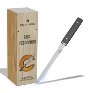 Faca Petrópolis – Cutelaria Forjada Á Mão + Garantia