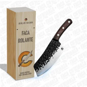 Faca Rolante – Cutelaria Forjada Á Mão + Garantia