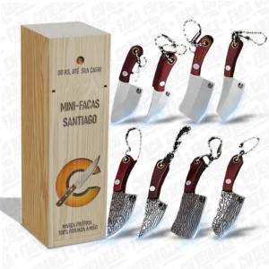 Mini Facas Santiago – Cutelaria Forjada Á Mão + Garantia