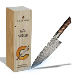 Faca Sarandi – Cutelaria Forjada Á Mão + Garantia