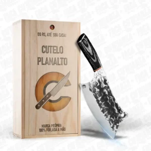 Cutelo Artesanal Dracarius – Cutelaria Forjada À Mão + Garantia