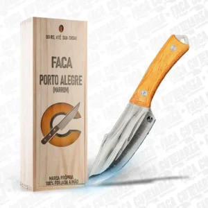 Faca PortoAlegre – Cutelaria Forjada Á Mão + Garantia